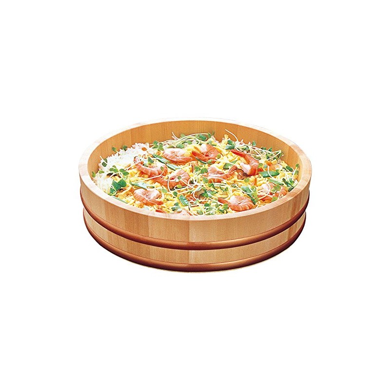 Natural Wood Sushi 飯台 (Resin taga)