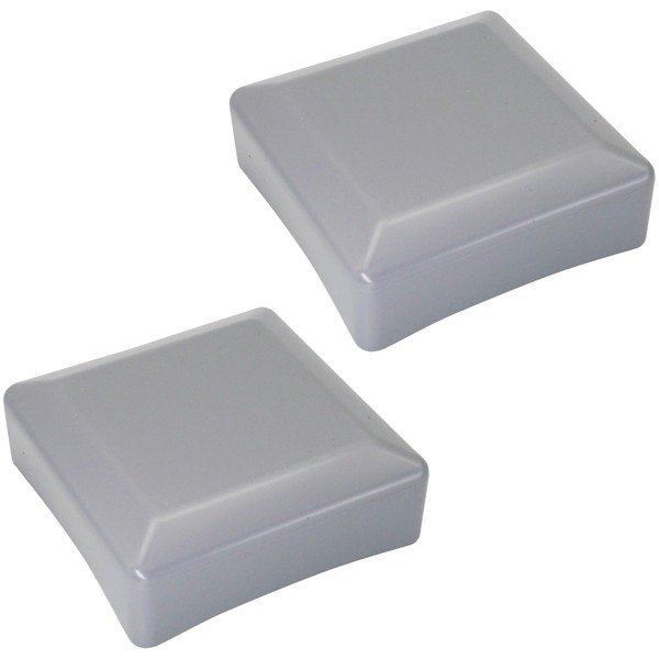 SKIR'CO (2 pcs) Fence Post Caps, Square 100 x 100