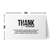 Reskid Order Thank You Cards - 100 White 4x6 Cards
