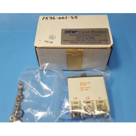 SAFRAN ELECTRICAL CIRCUIT BREAKER, 1536-001-35, SAFRAN ELECTRICAL, 3-POLE, 35A, High Performance