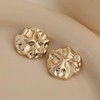 ADAOQIN 5 Pezzi Bellissimi Bottoni con Gambo Color Oro in