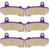 ECCPP Brake Pads Fits for 2008-2014 FLHTCU Ultra Classic Electra