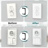 Wuno Shop 20 Pcs Wall Plate Spacer, Flush Fit Device