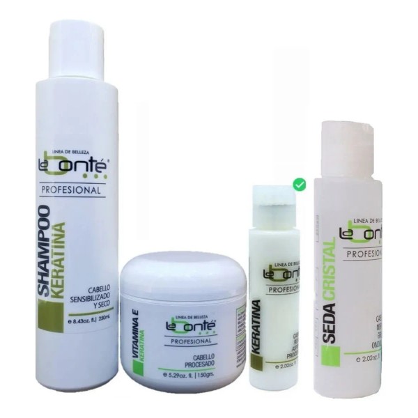 Kit Labonté Shampoo + Vitamina E + Keratina + Seda