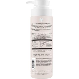 Gel de baño exfoliante con ácido glicólico The Smoother, limpiador suave y suavizante, 16,9 oz