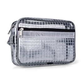 NOTAG Transparent Bag, Engineer, PVC Pouch, Clean Bag, Anti-Static, Waterproof, Durable, Tool Bag, Clean Room, Visible Contents, For Work, Construction, Work, Fluorescent Band Included, clear
