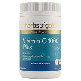 Herbs Of Gold Vitamin C 1000 Plus 120 Tablets