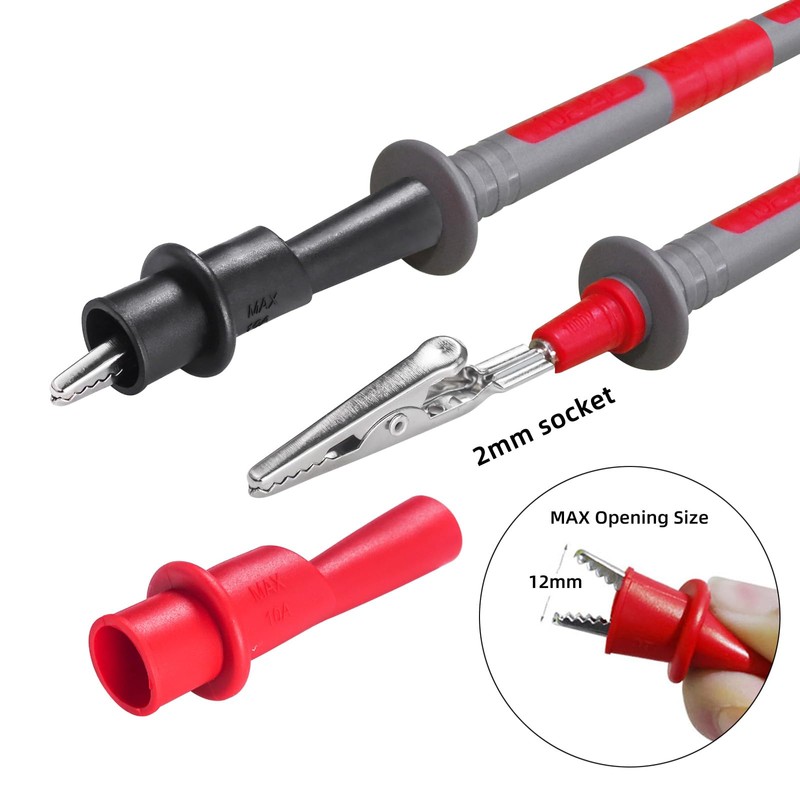 Cleqee Multimeter Test Leads Kit 18PCS Electronic Test Probe Accessory