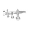 Hexagon Wood Screws 7 x 80 Pack of 15 Stainless