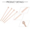 Ahvqevn 2 Pairs Wooden Mallet Percussion Sticks Hammer for Energy