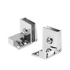 sourcing map 1 Pair Glass Door Display Cabinet Door Hinge