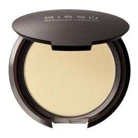 Polvo Compacto Bissú para Maquillaje de Rostro, Tono 4 Sand, Acabado Mate con FPS 15