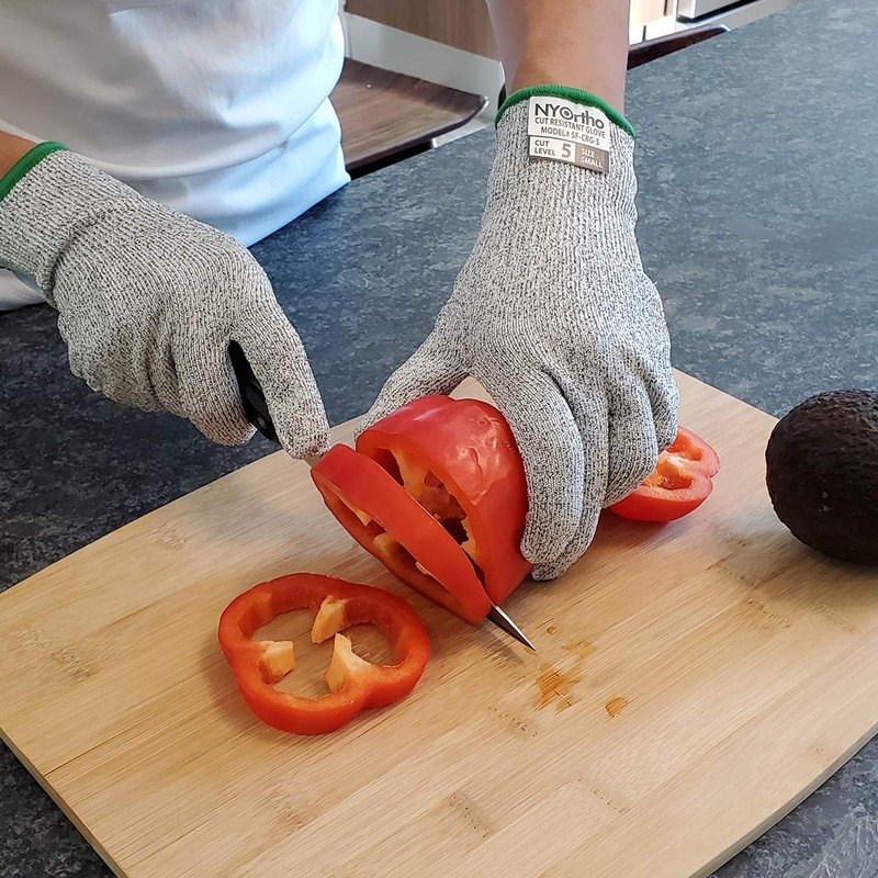 NYOrtho Cut Resistant Gloves - Food Grade, High Performance Level
