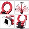 TOMALL Tow Hook Kit Red Car Decorations Sticker Car Decor