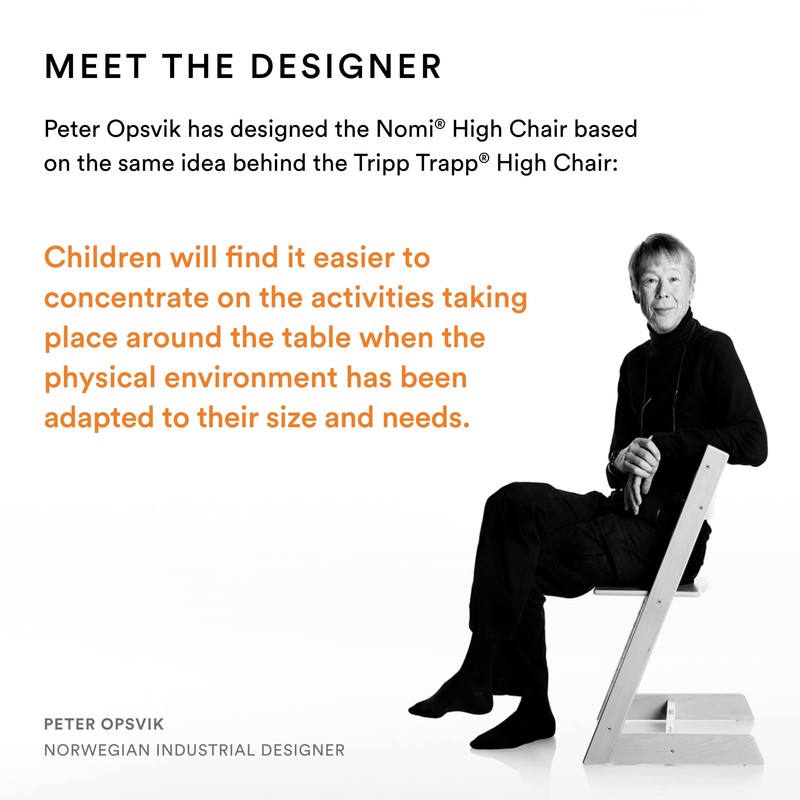 Stokke Nomi Baby Set, Grey - Provides Side & Back