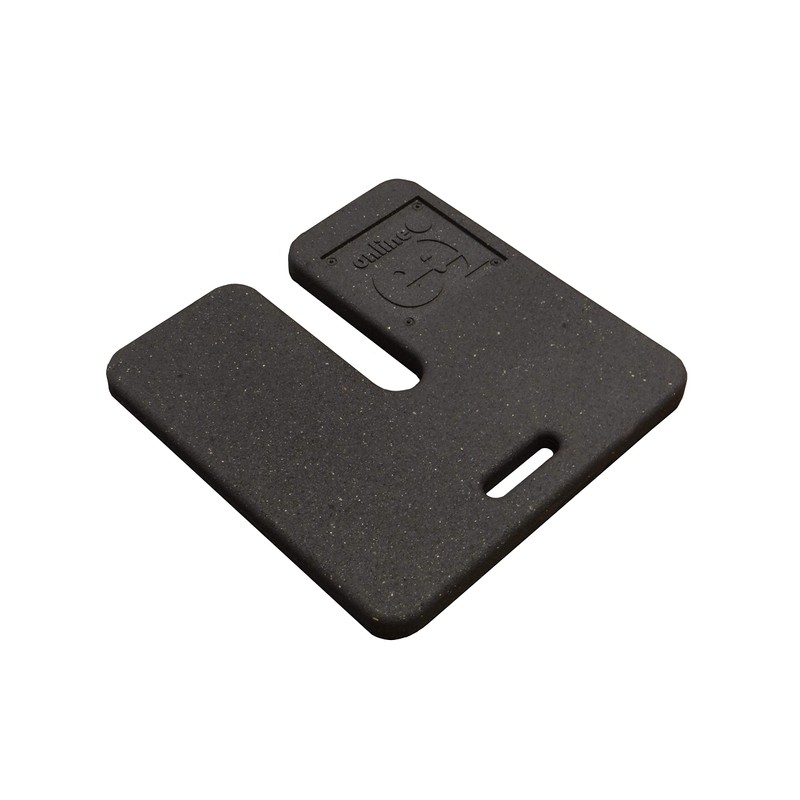 OnlineEEI Molded Rubber Base Weight for use with Pipe and