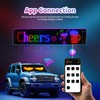 Devil Eyes Light for Car & Truck Windshield | 52.3x7.5in