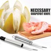 Cuchara Cuchillo Toronja Borde Dentado Acero Inoxidable Fruta Herramienta Utensilios