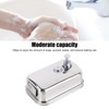 Soap Dispenser Stainless Steel Wall Mounted Manual Soap Dispenser for