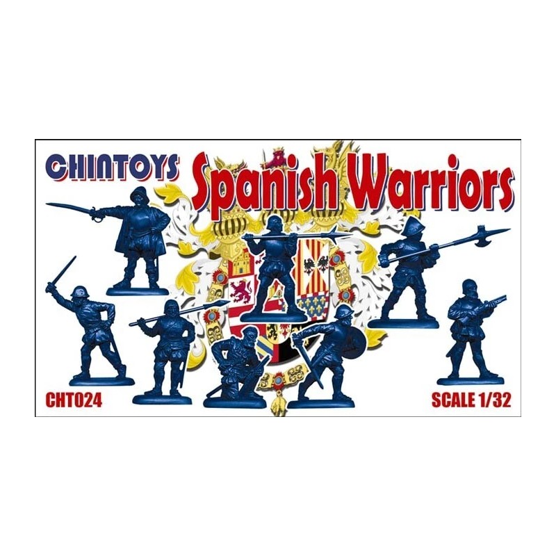 CHINTOYS CHT024 16TH CENTURY SPANISH WARRIORS (COLORS VARY)