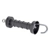 Göbel Compact Gate Handle Black with Hooks for Pasture Fence