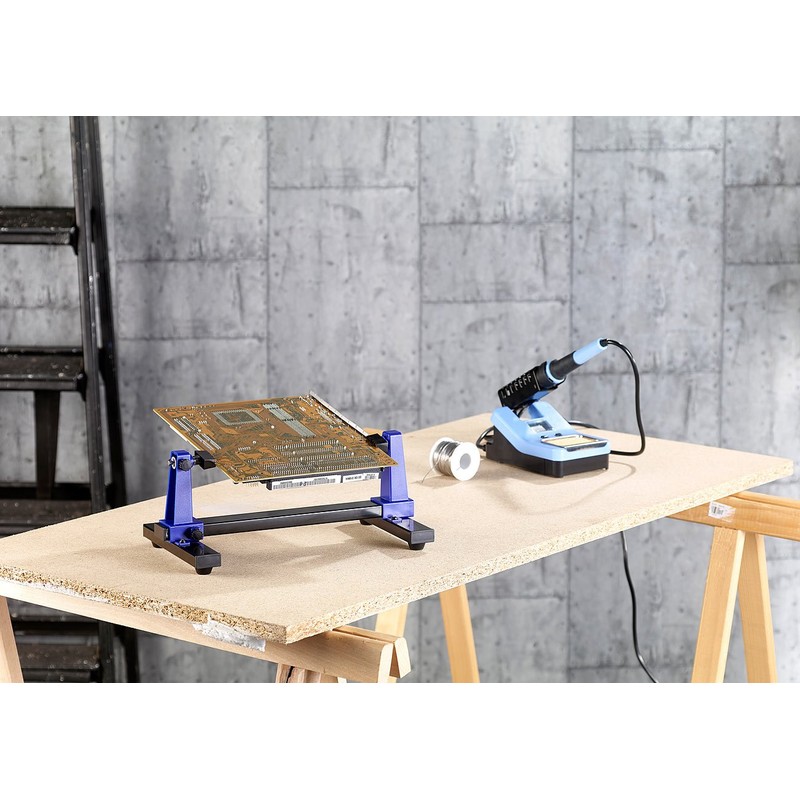 AGT Board Holder: Robust 360° Swivel Bracket for Soldering and