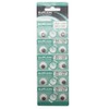 SUNCOM (10 pcs AG1 Alkaline 1.5V Button Cell Battery Single