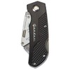 Gordon Folding Lock Back Utility Knife (Black)