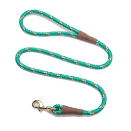 Mendota Pet Long Snap Leash - Dog Training Lead - Made in The USA - Kelly Confetti, 1/2 in x 15 ft