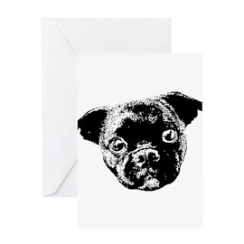 CafePress Gavi B Folded Greeting Card Matte