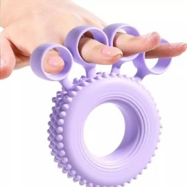 Aenturia Hyuplyeoksa 치매예방 교구 어르신 손가락 운동 기구 노인 장난감 [4. 핑크 세트] Dementia Prevention Educational Tool Elderly Finger Exercise Device Senior Toy [4. Pink Set]