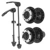 MEIJUN 32 Holes Cassette Mountain Bike Hub Front Rear Freehub