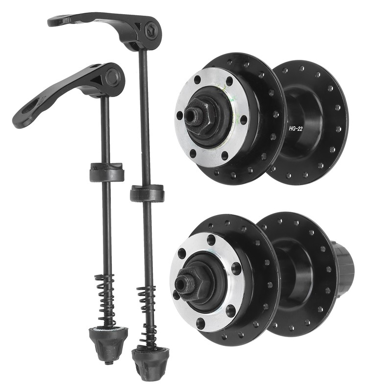 MEIJUN 32 Holes Cassette Mountain Bike Hub Front Rear Freehub