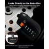 Motorcycle Disc Lock Anti-Theft Wheel Brake Lock, 4-Digit Code, 5ft