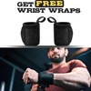 EVO Fitness 4” 6” Matte Black Weight Lifting Belt With