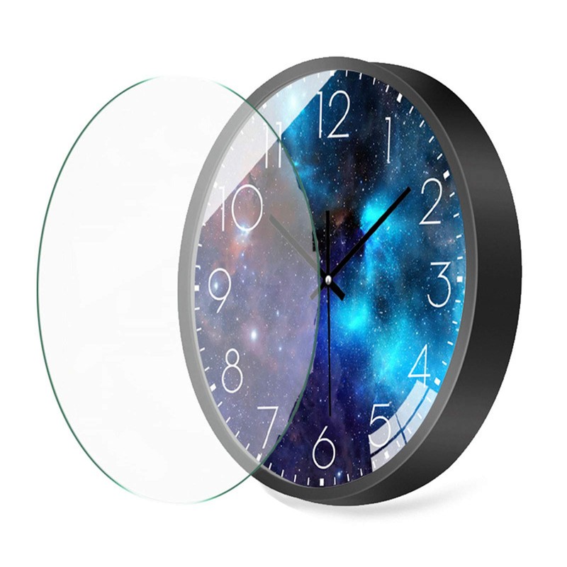 SWECOMZE Silent Wall Clock, 25 cm, Children's Wall Clock, Dial