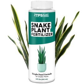 TPS NUTRIENTS Snake Plant Fertilizer for Snake Plants and All Sansevieria, 8 oz (250mL)