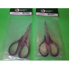 Racers Edge 2 Pack Straight and Curved Lexan Scissors RCE7043 RCE7044 dubro losi