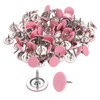 uxcell 100Pcs Upholstery Tacks, 11mmx10mm Flat Head Thumb Tack Decorative