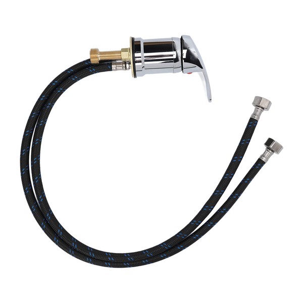 Shampoo Bed Faucet Electroplating Corrosion Resistant Smooth Zinc Alloy Mixing
