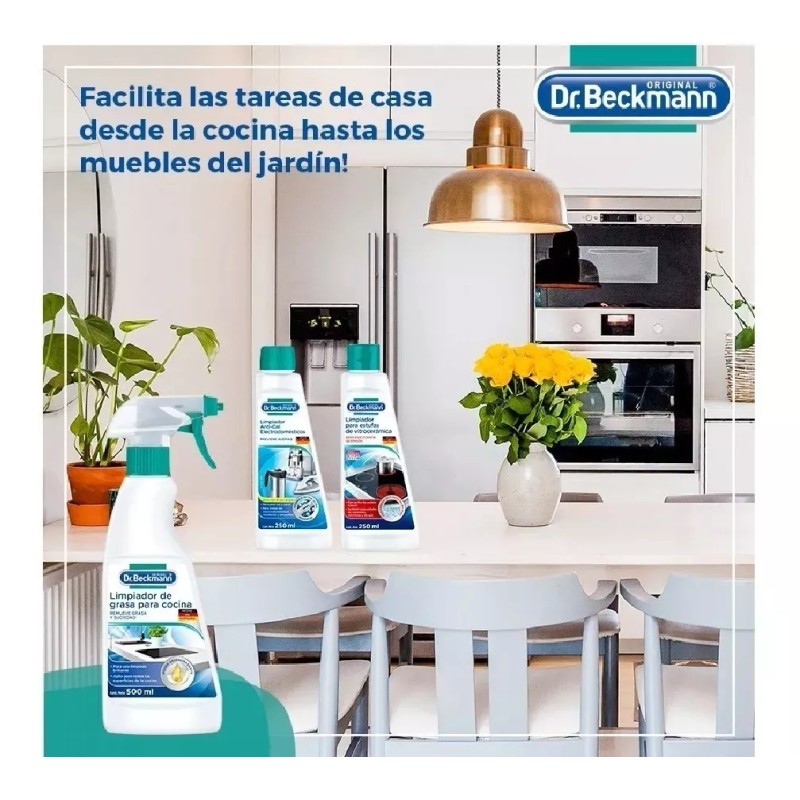 Dr. Beckmann 2 Limpiador Remueve Grasa Y Suciedad Dr. Beckmann