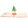 Greeting Card Three Dimensional Christmas Special Shape Decorative Paper with