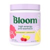Bloom Nutrition High Energy Pre-Workout Powder – Natural Caffeine, Amino