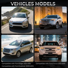 K03 Turbocharger Compatible with Ford Edge 2012-2015 Explorer 2009-2015 Focus 2013-2015 2.0L 2.0T Replace CB5Z6K682C CB5E6K682BG CB5E6K682BA