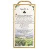 Irish He Is - Irishman Poem - 5x10 Inch Hanging