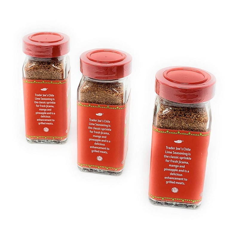 Trader Joe's Chile Lime Seasoning Blend, 2.9 oz, Pack of