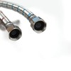 BWE 24-Inch Long Faucet Connector Braided Stainless Steel Supply Hose