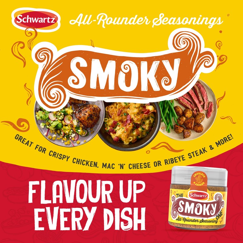 Schwartz All Rounder Smoky Seasoning, 100g