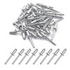 BESTYCHAO 100pcs 6.4mm x 12.7mm Large Aluminium Blind Rivet, Open