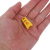 Angoily Yellow Warning Sign 5 Pieces Miniature Caution Wet Floor